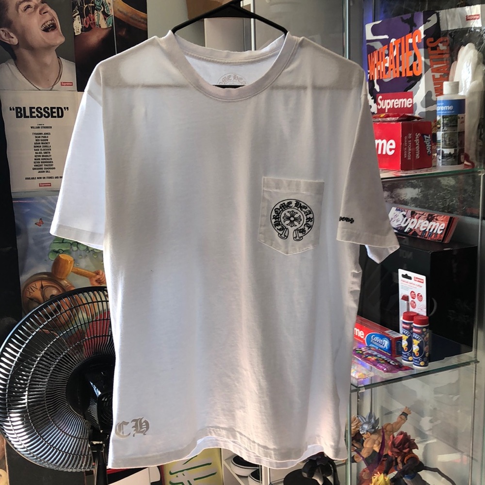 Chrome Hearts Horse Shoe White Tee